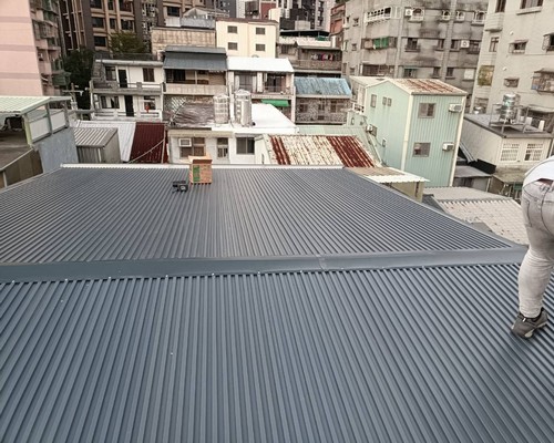 台北蓋鐵皮屋, 台北長城鋁板, 台北屋頂隔熱